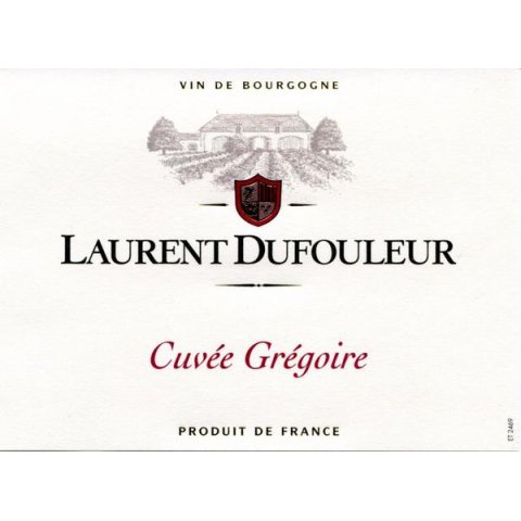 L.Dufouleur, Cuvee Gregoire, Pinot Noir, Burgundsko, AOP, 2016